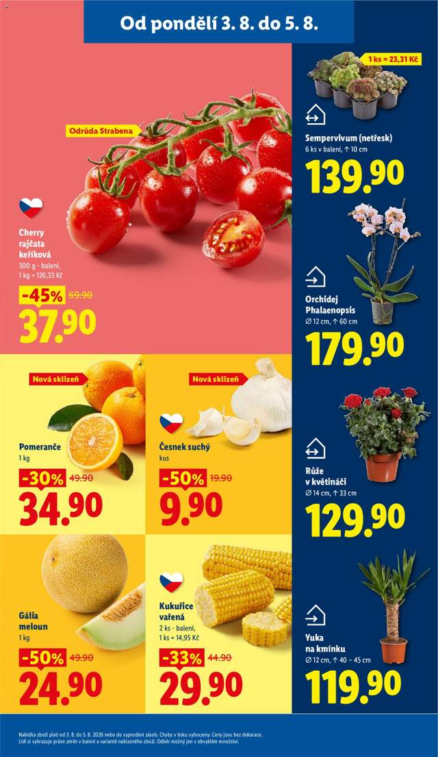 Nový Lidl leták od 03.08.