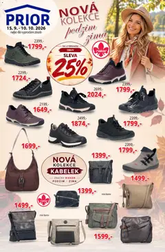 Náhled nabídky: Prior Prior - Akční Nabídka Obuvi A Doplňků platný od 15.09.2026