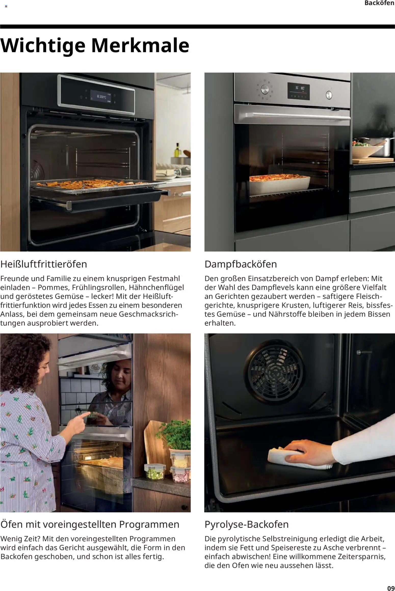 Vorschau von dem Prospekt des Geschäftes Ikea, gültig ab dem 11.09.2026 - Gemüse, Backofen, Fleisch, Ofen