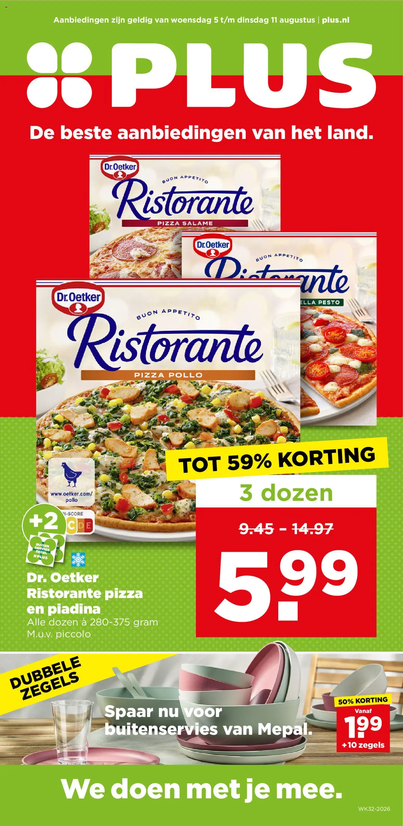 Voorbeeld van Plus folder week 32 van winkel Plus geldig vanaf 05-08-2026