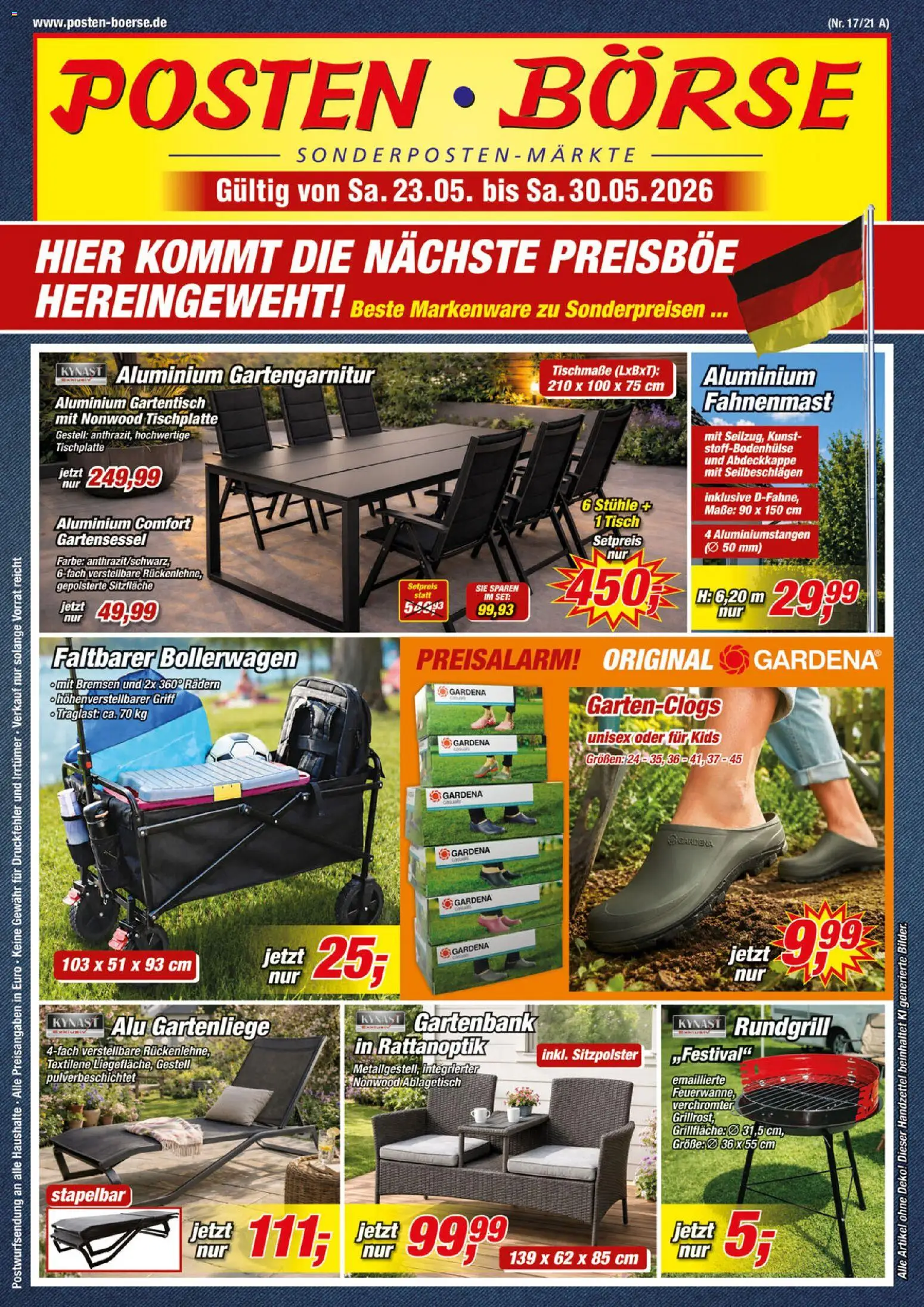 Vorschau von dem Prospekt des Geschäftes Posten Börse, gültig ab dem 23.05.2026