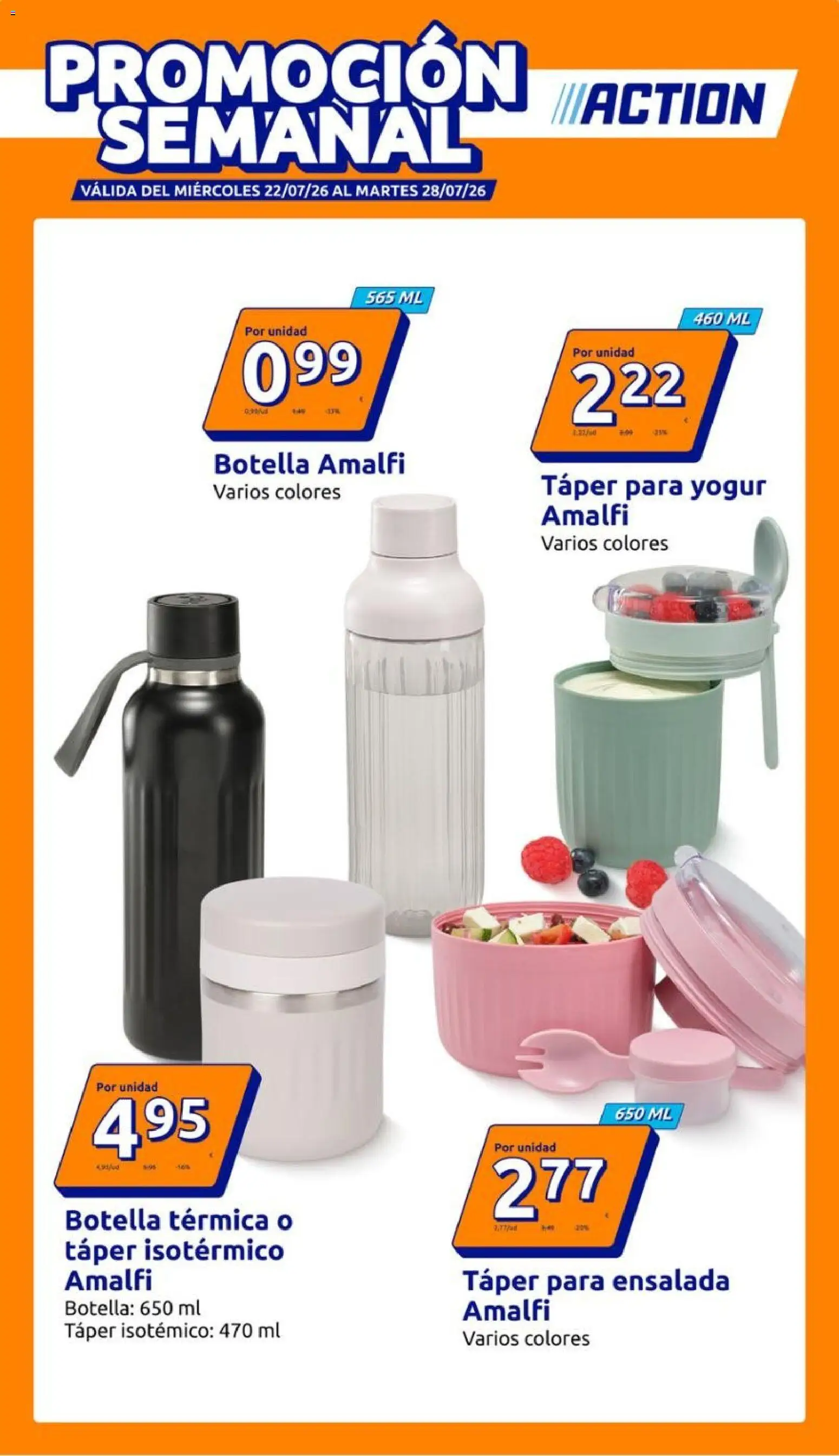 Vista previa del folleto de la tienda Action válido desde el 22/07/2026 