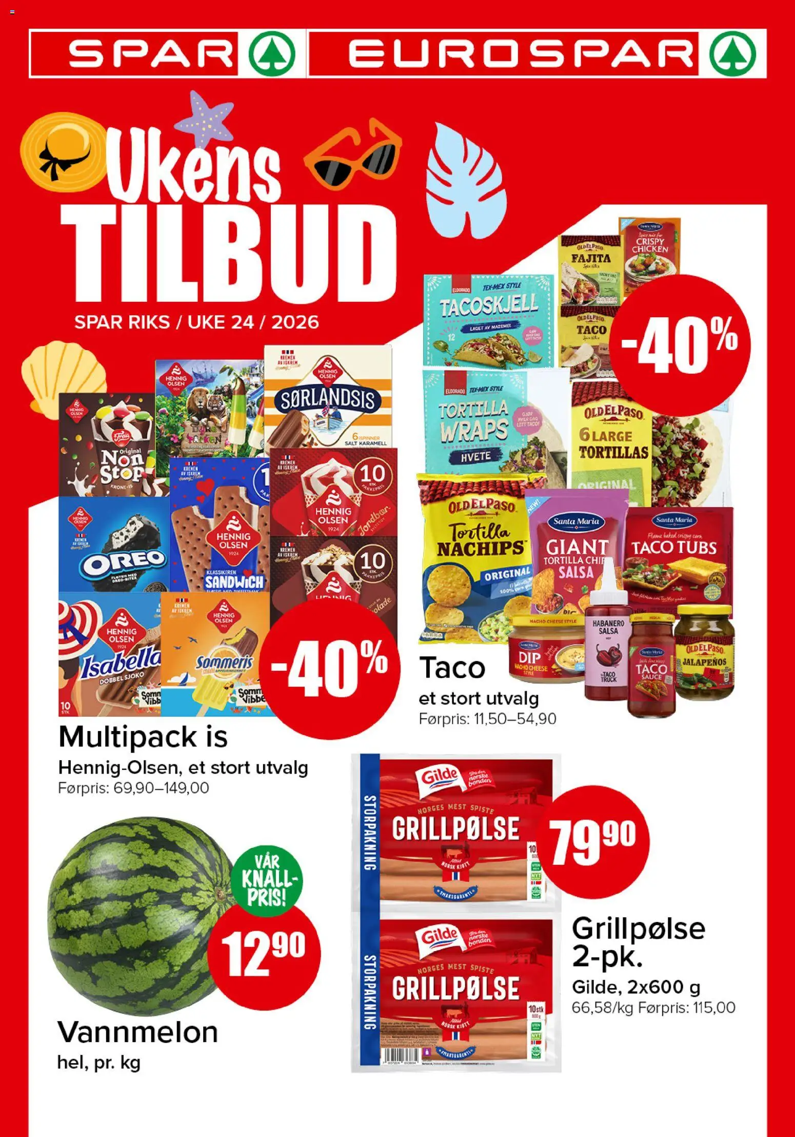 Forhåndsvis Spar kundeavis fra butikk Spar gyldig fra 08/06/2026