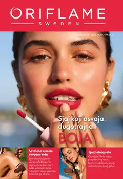 Pregled letka Oriflame katalog 10 trgovine Oriflame vrijedi od 15.07.2026