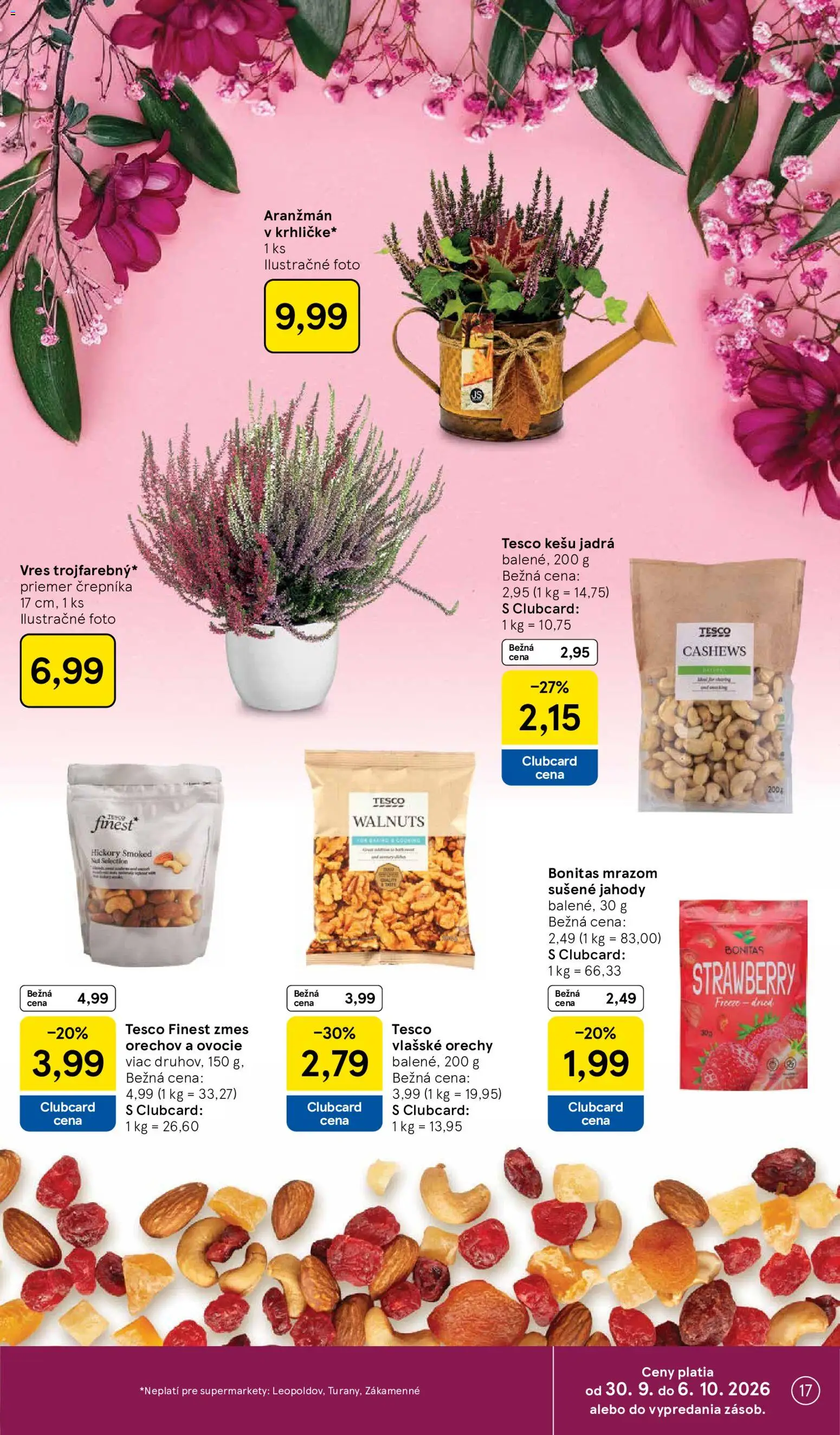 Náhľad Tesco letáku platného od 30.09.2026