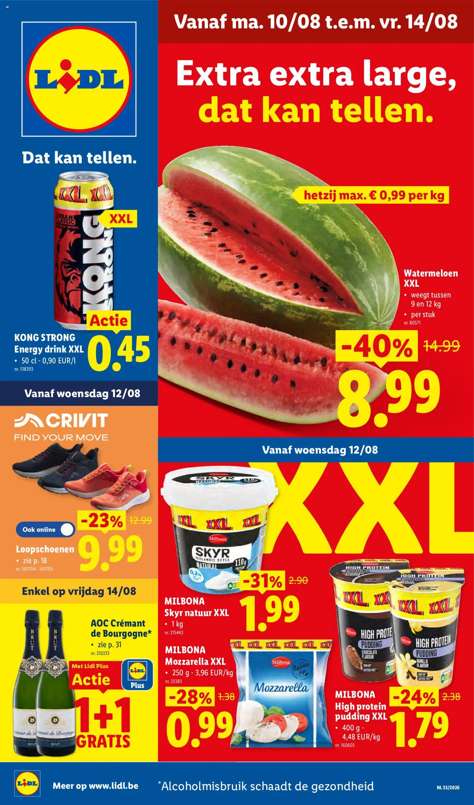 Voorbeeld van Lidl Folder week 33 van winkel Lidl geldig vanaf 10/08/2026