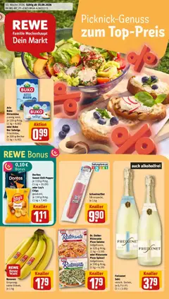 Vorschau von dem Prospekt des Geschäftes Rewe, gültig ab dem 10.08.2026