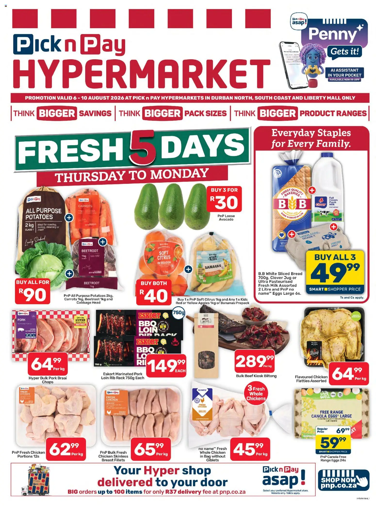 Preview of Pick n Pay flyer valid from 06/08/2026