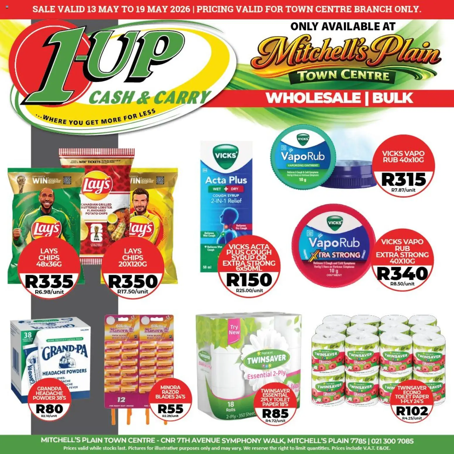 Preview of 1UP Cash & Carry flyer valid from 13/05/2026