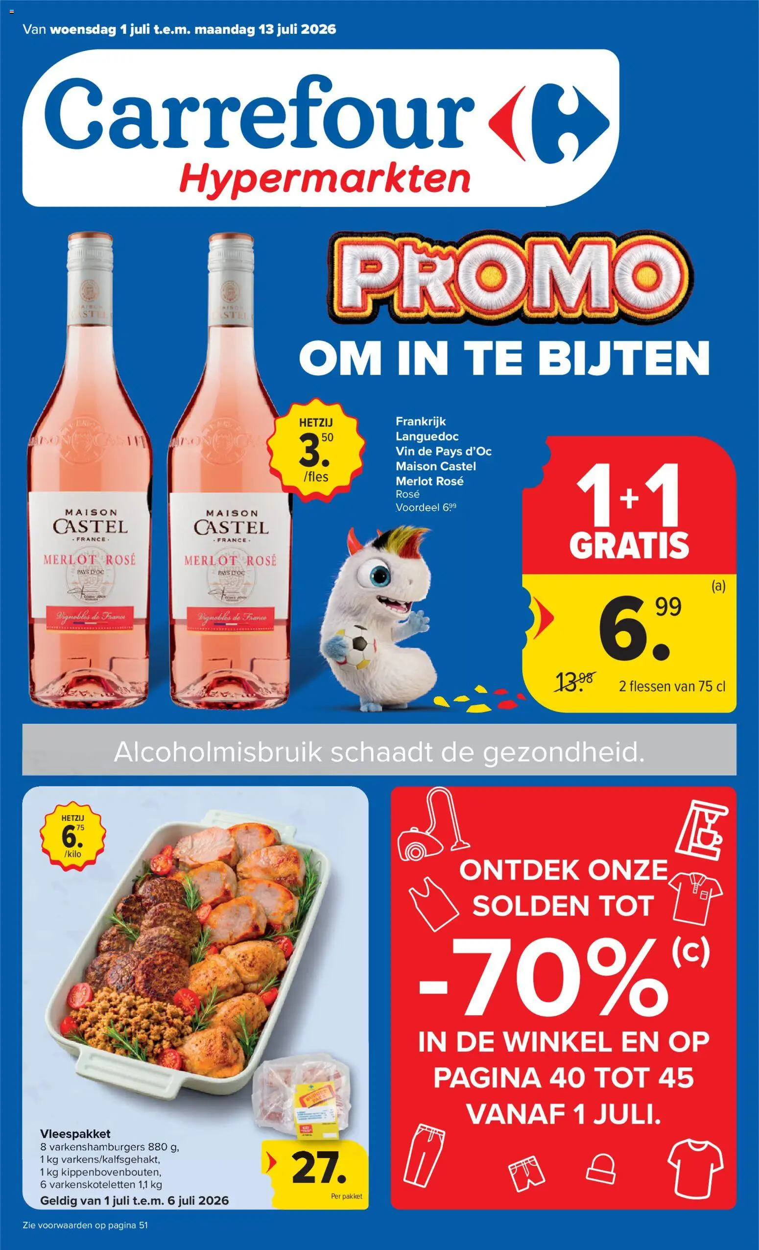 Voorbeeld van Carrefour Folder week 27 van winkel Carrefour geldig vanaf 01/07/2026