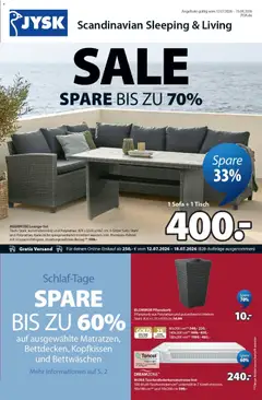 Vorschau von dem Prospekt des Geschäftes JYSK, gültig ab dem 12.07.2026