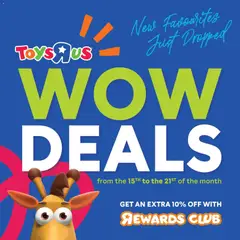 Preview of Toys R Us flyer valid from 15/07/2026