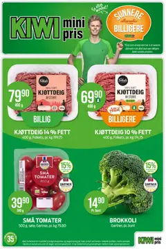 Forhåndsvis Kiwi kundeavis fra butikk Kiwi gyldig fra 24/08/2026