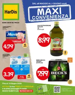 Anteprima dell'opuscolo HarDis volantino dal negozio HarDis valido da 28/05/2026