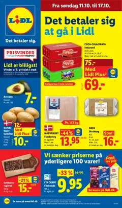 Eksempel på tilbudsavis Lidl - Tilbudsavis fra butik Lidl gyldig fra 11/10/2026