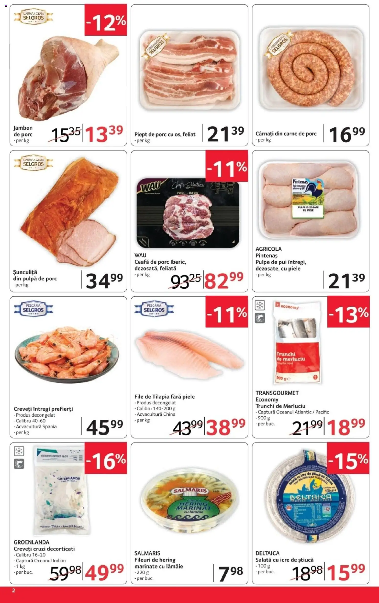 Previzualizarea de cataloage: Selgros Selgros Catalog Magazine Mici valabil de la 16.10.2026 - Pui, Salată, Carne De Porc, Piept de Porc, Lămâie, Cârnați, Trunchi, Salată cu icre