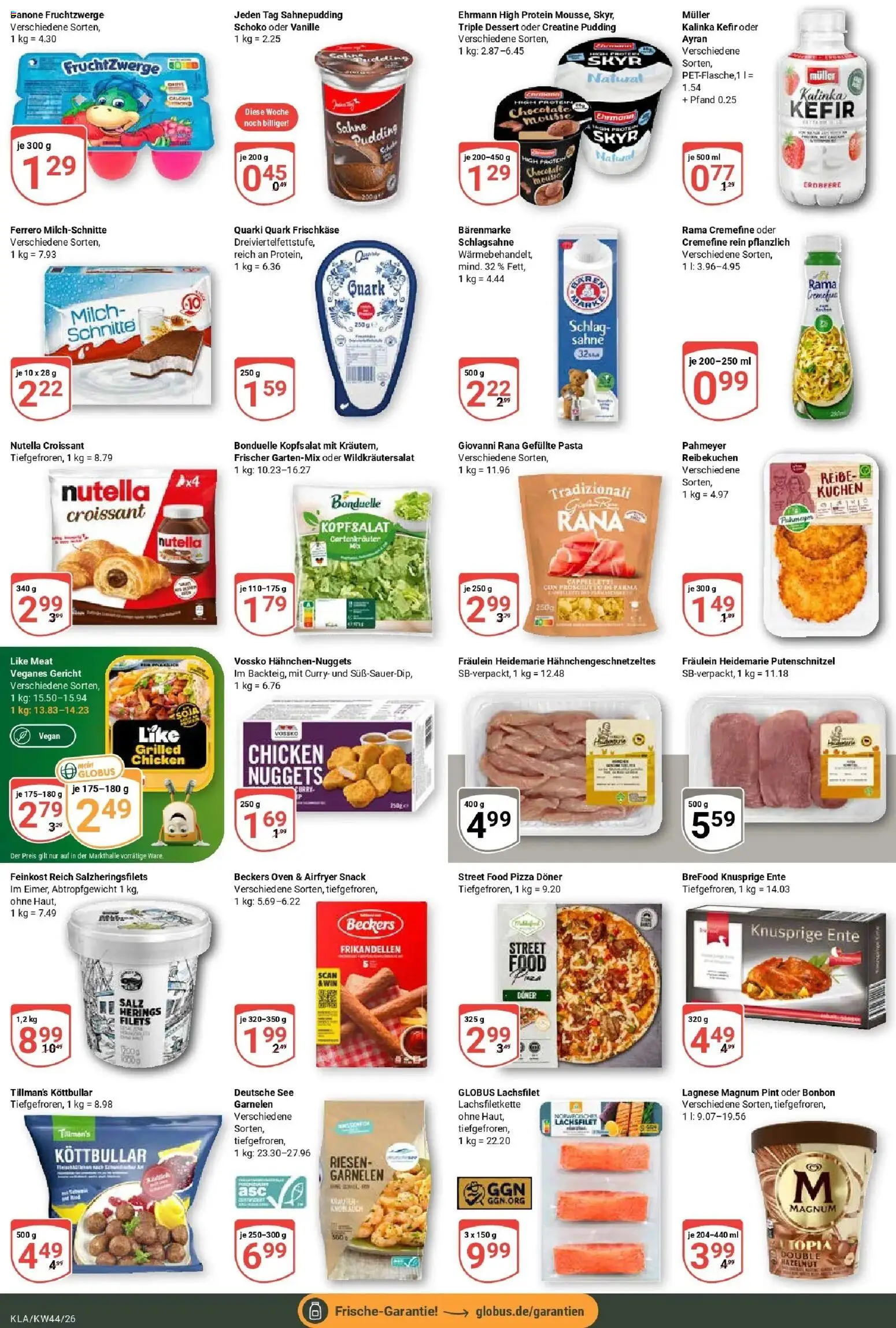 Vorschau von dem Prospekt des Geschäftes Globus, gültig ab dem 26.10.2026