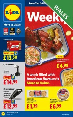 Preview of Lidl Weekly offers Lidl Wales valid from 04/06/2026