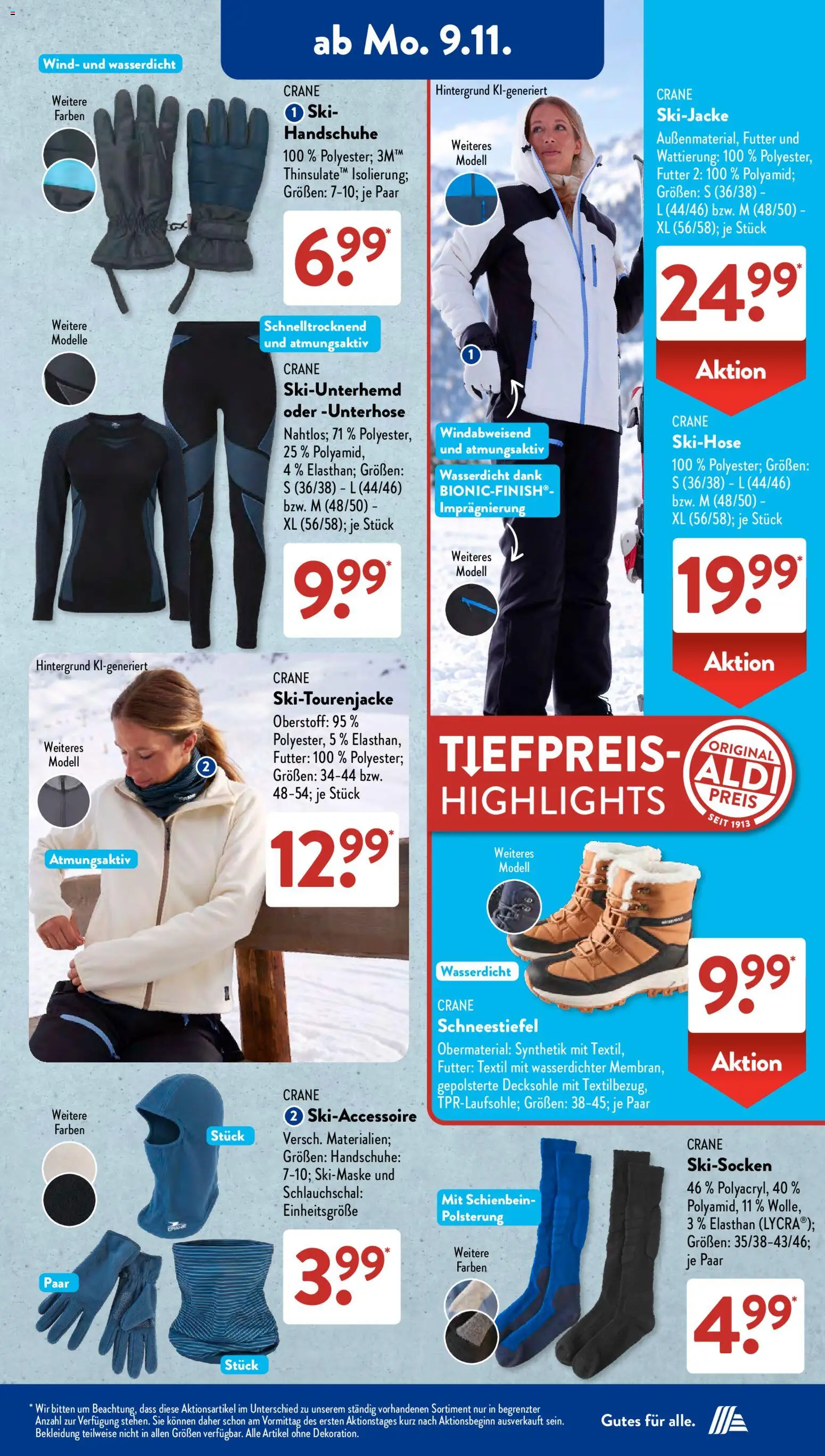 Vorschau von dem Prospekt des Geschäftes Aldi Süd, gültig ab dem 09.11.2026