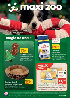Prévisualisation de Maxi ZOO catalogue du magasin Maxi ZOO formulaire valide 28/10/2026