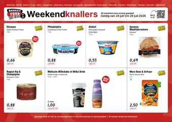 Voorbeeld van Budget Food folder - Weekendfolder van winkel Budget Food geldig vanaf 24-07-2026