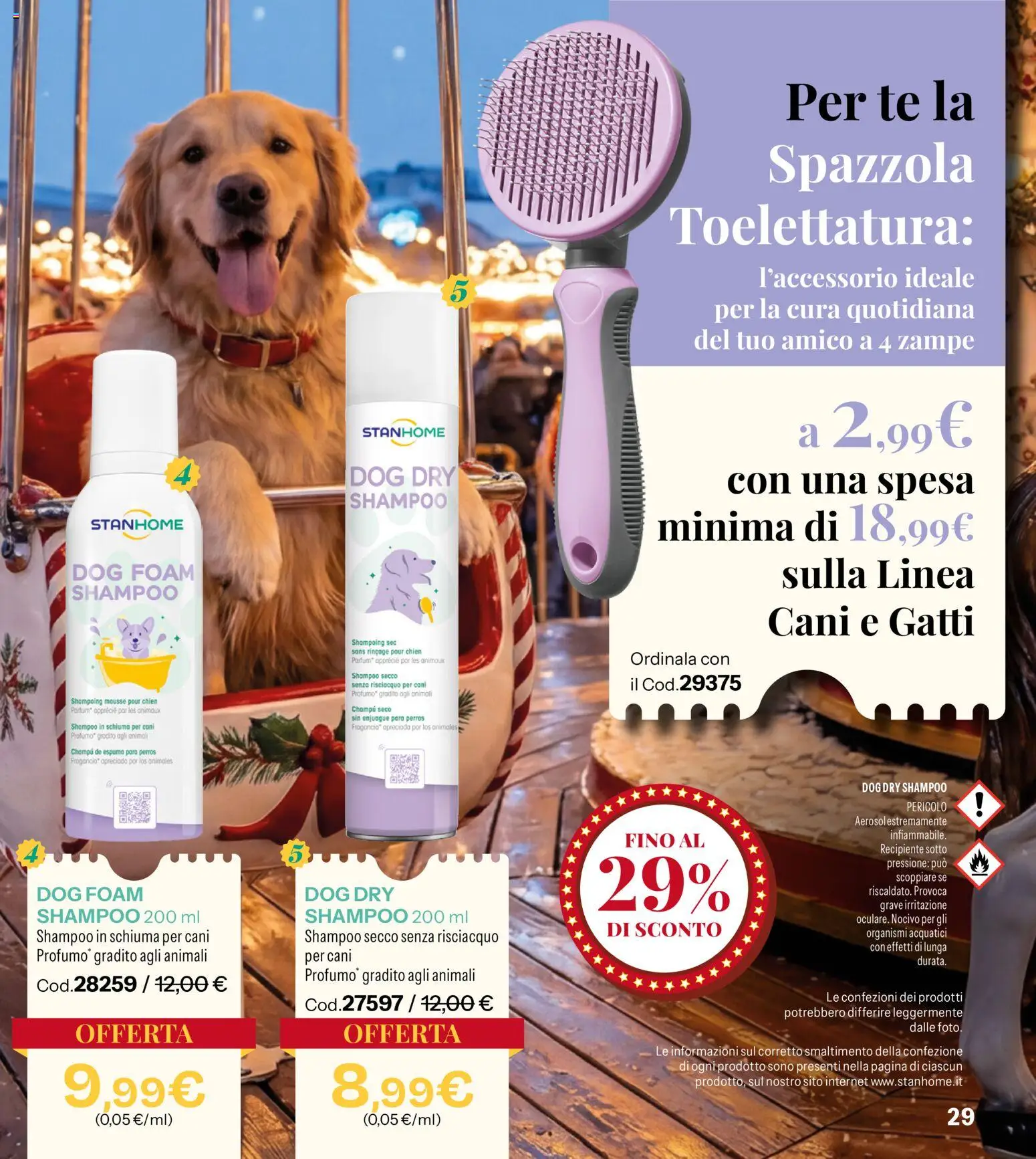 Anteprima dell'opuscolo Catalogo Stanhome Natale dal negozio Stanhome valido da 27/10/2026 - Shampoo, Profumo, Spazzola, Tè, Schiuma
