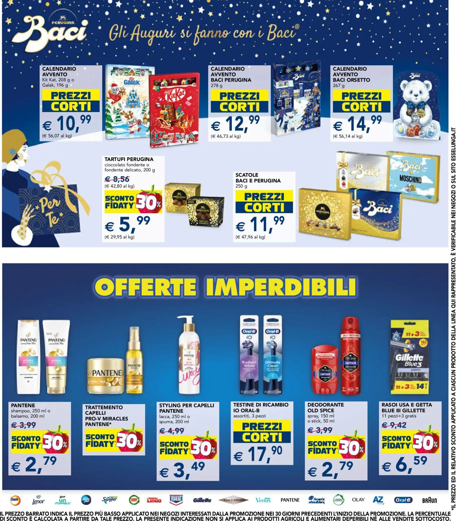 Anteprima dell'opuscolo Esselunga S volantino dal negozio Esselunga S valido da 22/10/2026 - Cioccolato, Deodorante, Basso