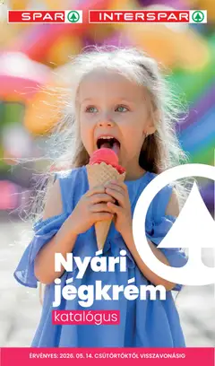 Interspar - Interspar Jégkrém katalógus megtekintése, amely érvényes 2026.05.14.-től