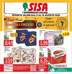 Anteprima dell'opuscolo SISA volantino Calabria dal negozio SISA valido da 06/08/2026