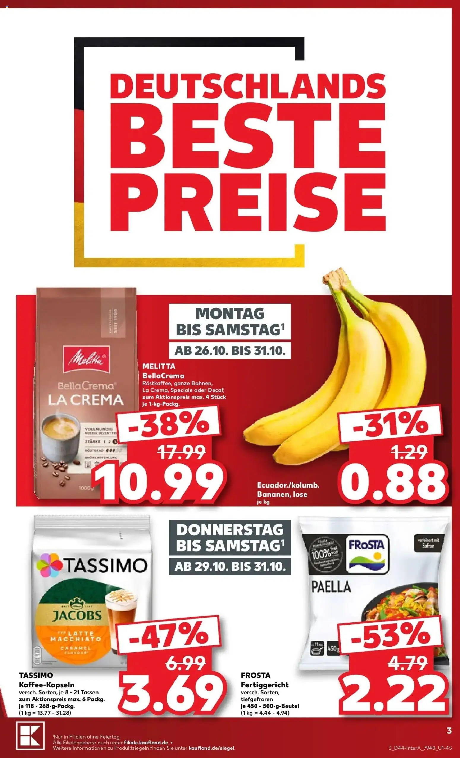 Vorschau von dem Prospekt des Geschäftes Kaufland, gültig ab dem 26.10.2026