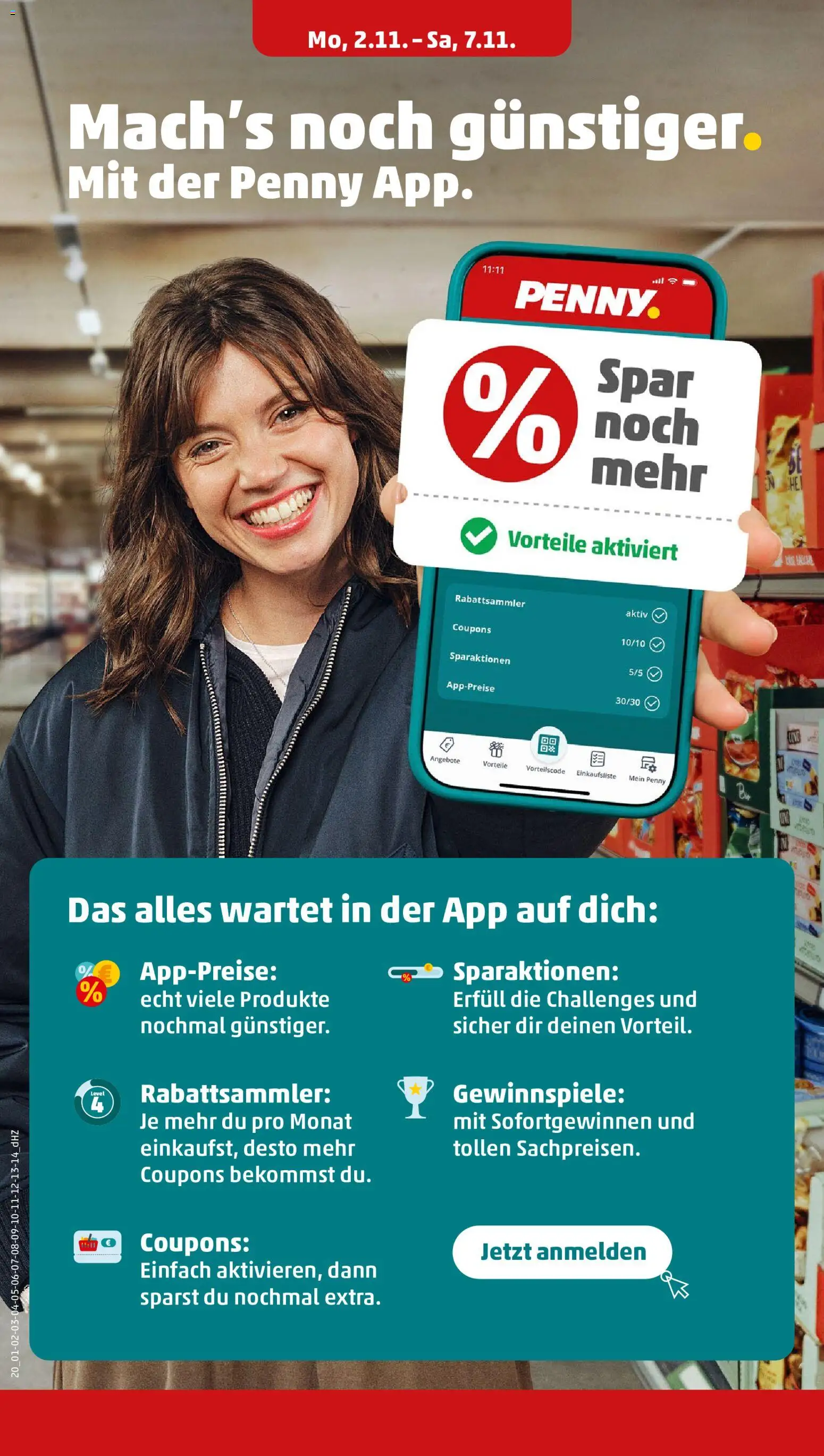 Vorschau von dem Prospekt des Geschäftes Penny, gültig ab dem 02.11.2026