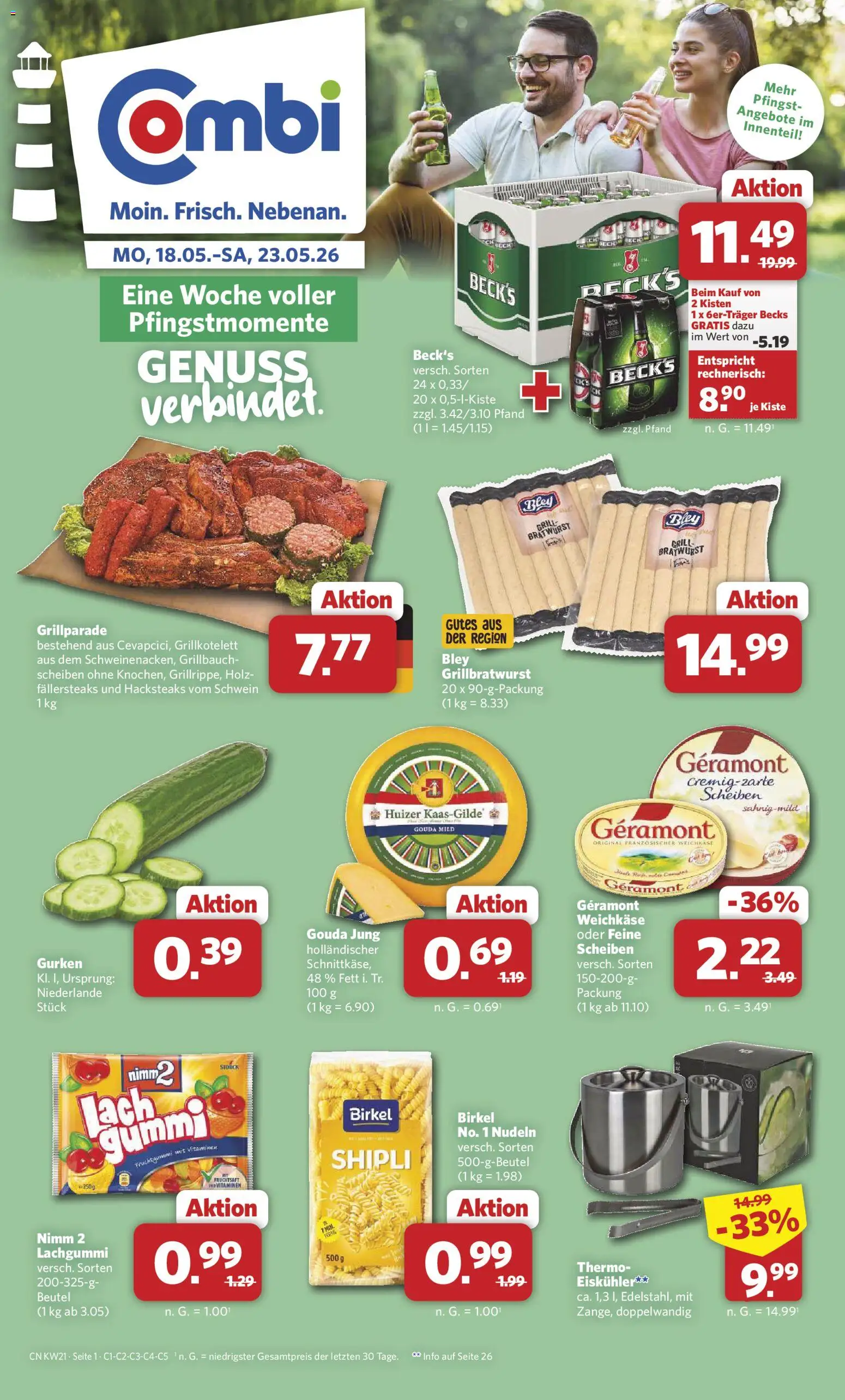 Vorschau von dem Prospekt des Geschäftes Combi, gültig ab dem 18.05.2026