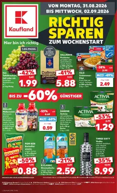 Vorschau von dem Prospekt des Geschäftes Kaufland, gültig ab dem 31.08.2026