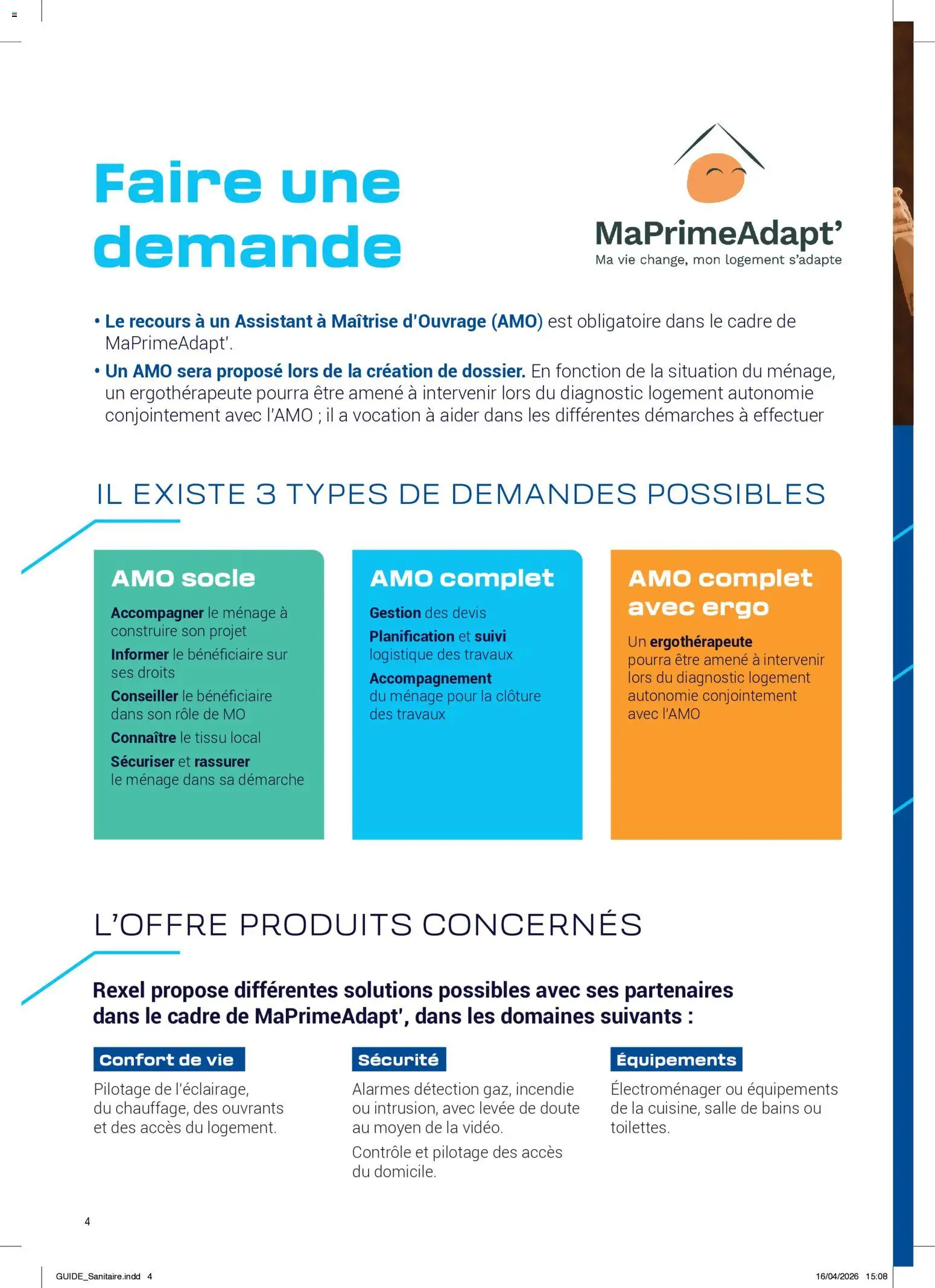 Prévisualisation de Rexel - Brochure Sanitaire du magasin Rexel formulaire valide 20/04/2026 - Clôture, Cadre