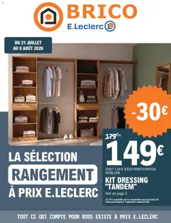 Prévisualisation de Brico E.Leclerc catalogue du magasin Brico E.Leclerc formulaire valide 21/07/2026