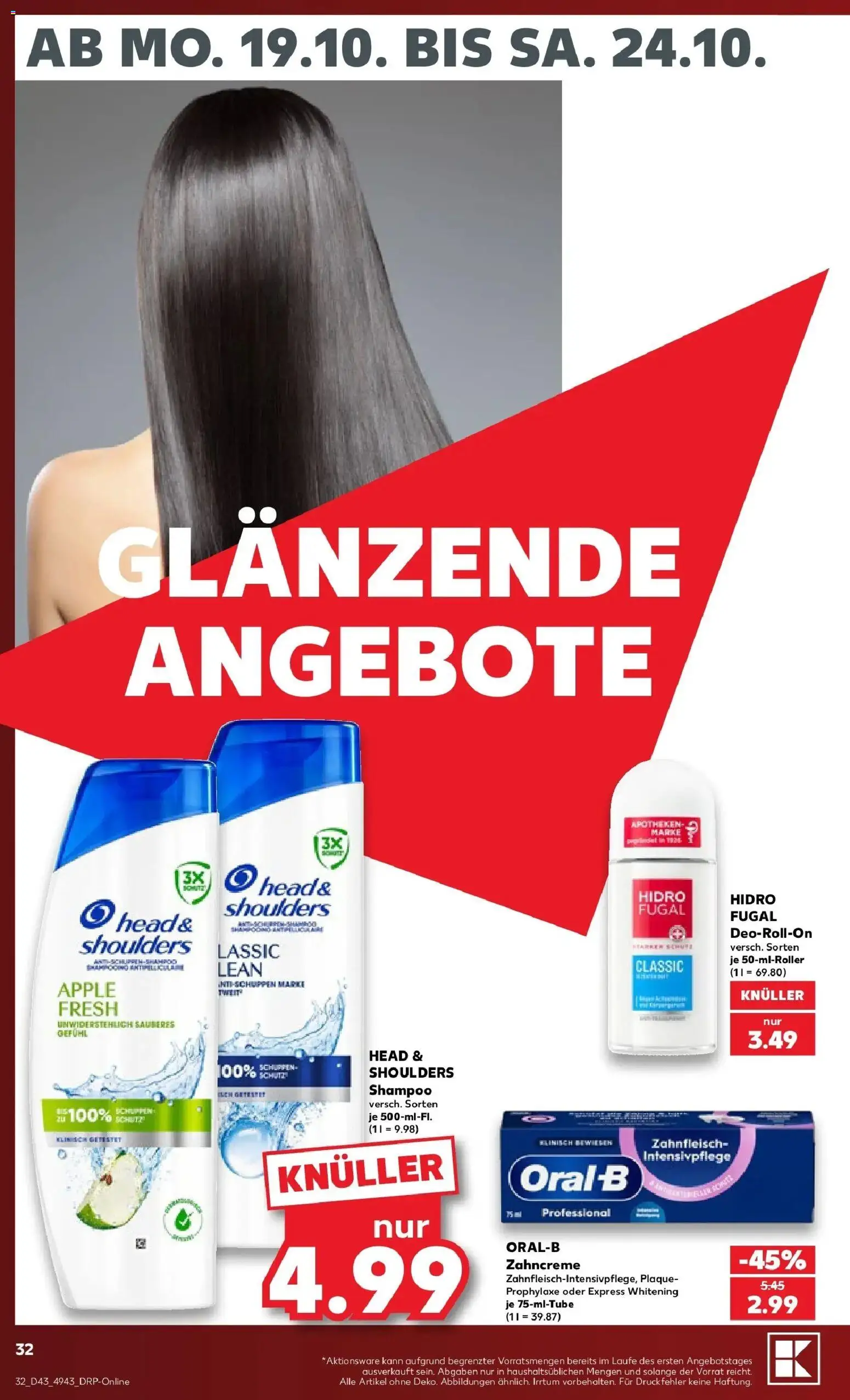 Vorschau von dem Prospekt des Geschäftes Kaufland, gültig ab dem 19.10.2026