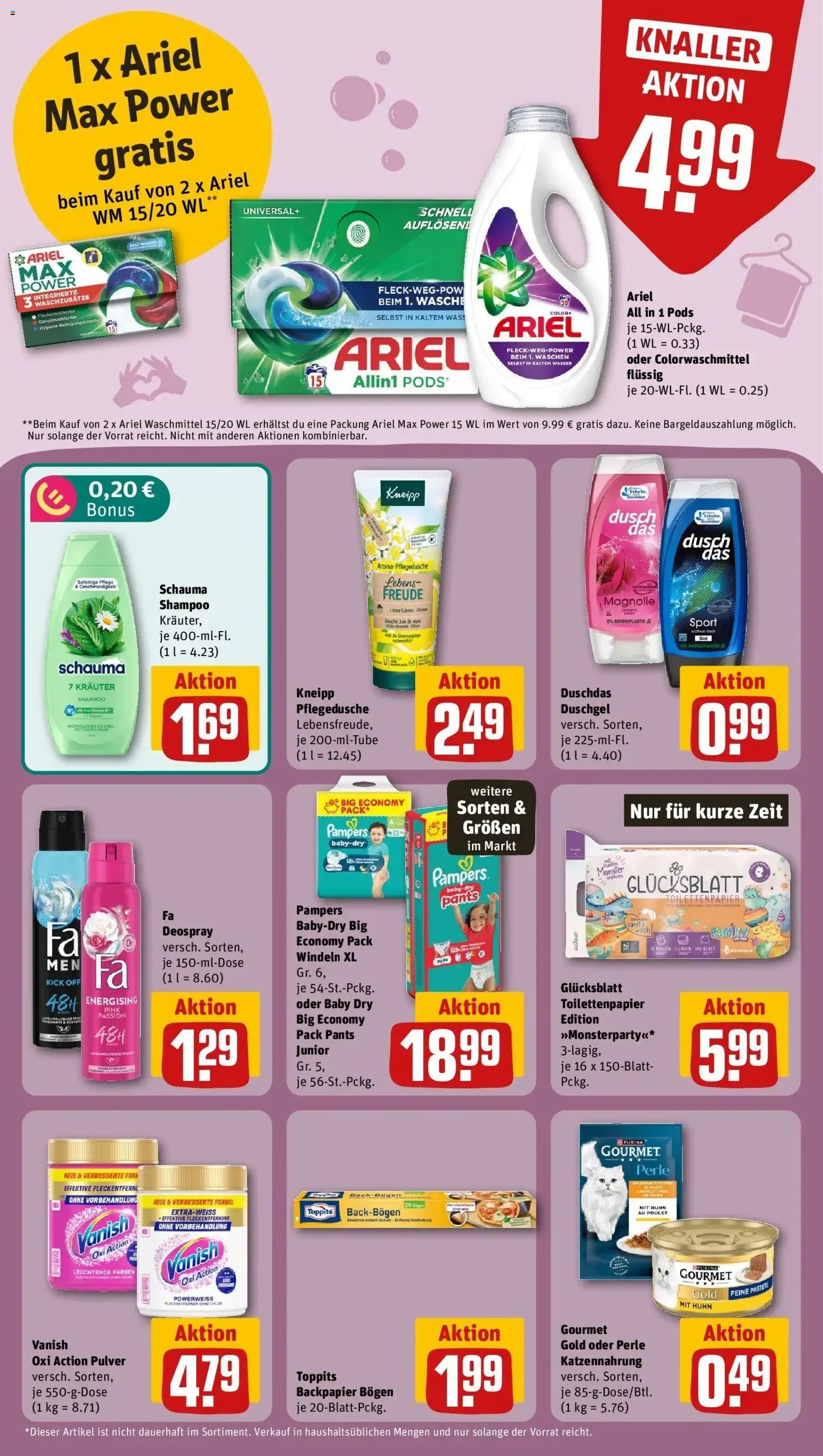 Vorschau von dem Prospekt des Geschäftes Rewe, gültig ab dem 12.10.2026