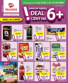 Pogląd gazetki "Selgros cash&carry gazetka - Oferta dla profesjonalistów" ze sklepu Selgros cash&carry ważnej od 08.10.2026