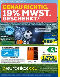 Vorschau von dem Prospekt des Geschäftes Euronics, gültig ab dem 13.06.2026