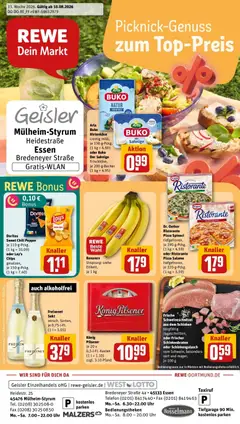 Vorschau von dem Prospekt des Geschäftes Rewe, gültig ab dem 10.08.2026