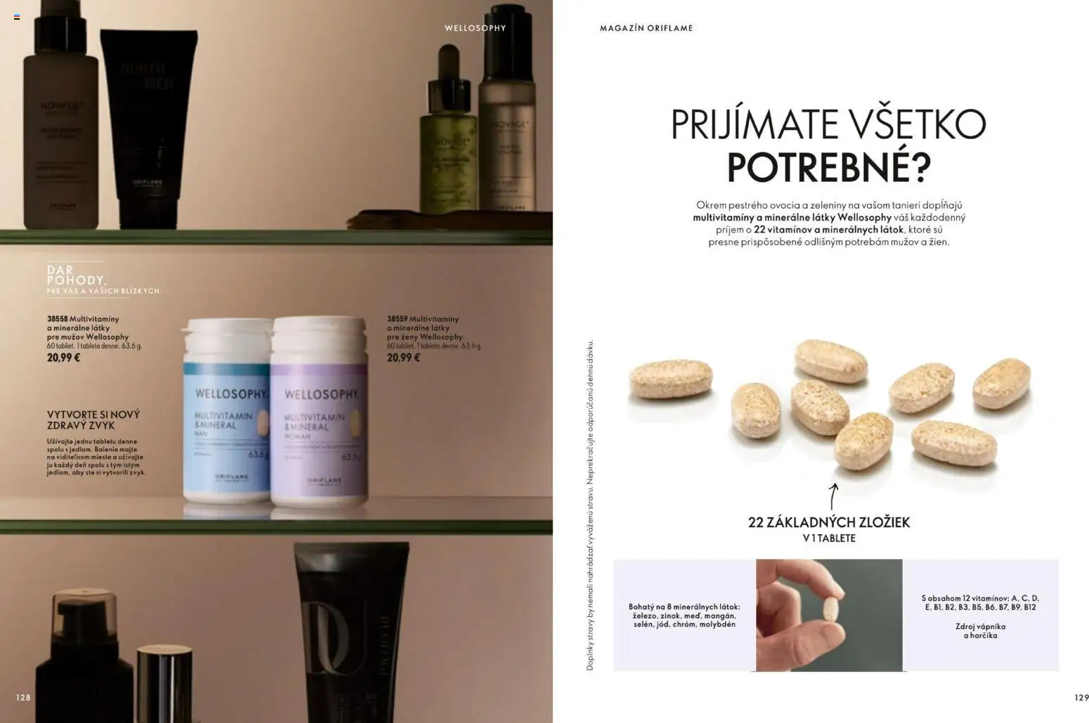 Náhľad Oriflame letáku platného od 11.11.2026 - Multivitamín