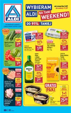 Náhled nabídky: Aldi Polsko Aldi Polsko leták - Oferta weekendowa platný od 09.07.2026