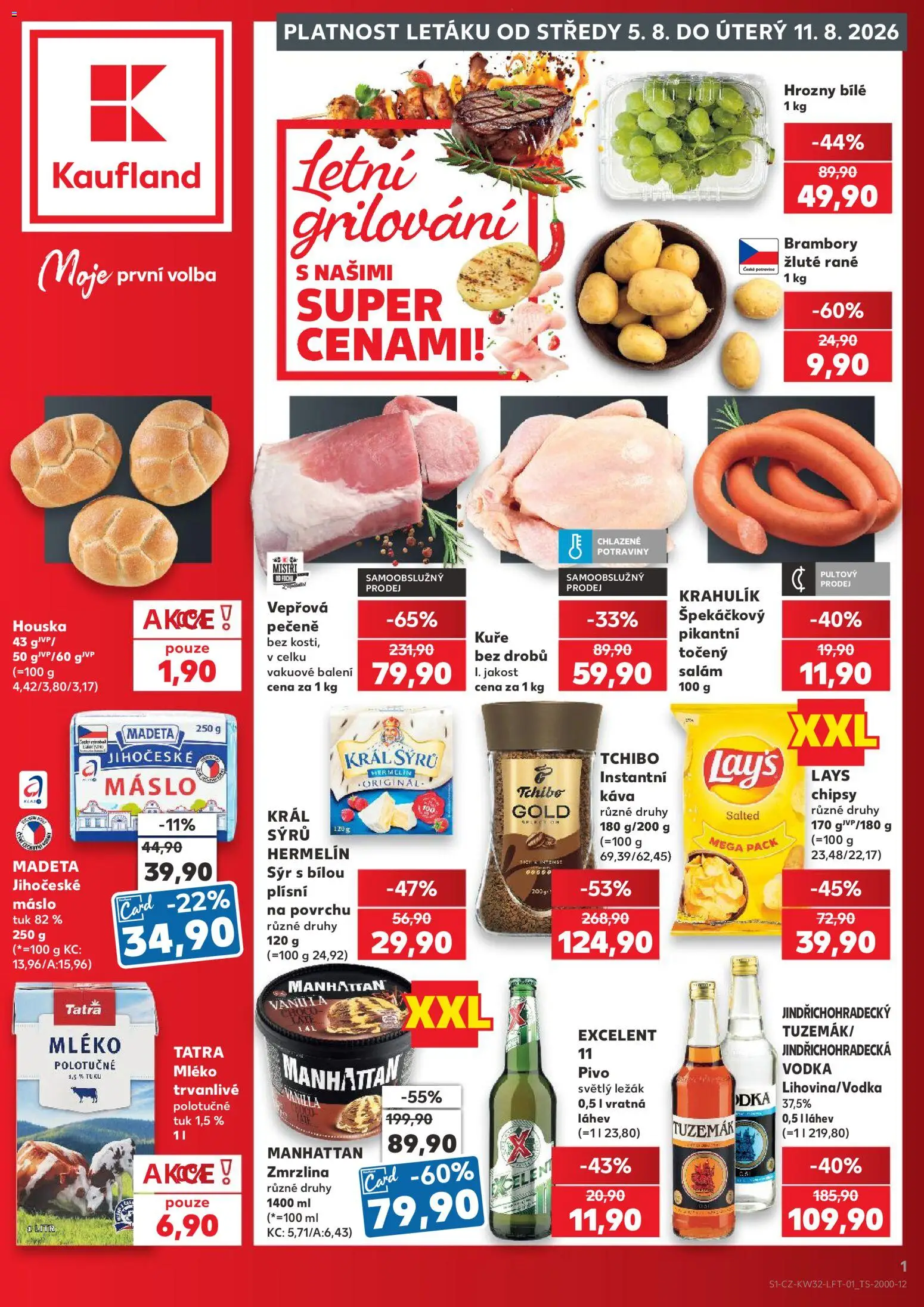 Náhled nabídky: Kaufland Kaufland leták - Ostrava platný od 05.08.2026
