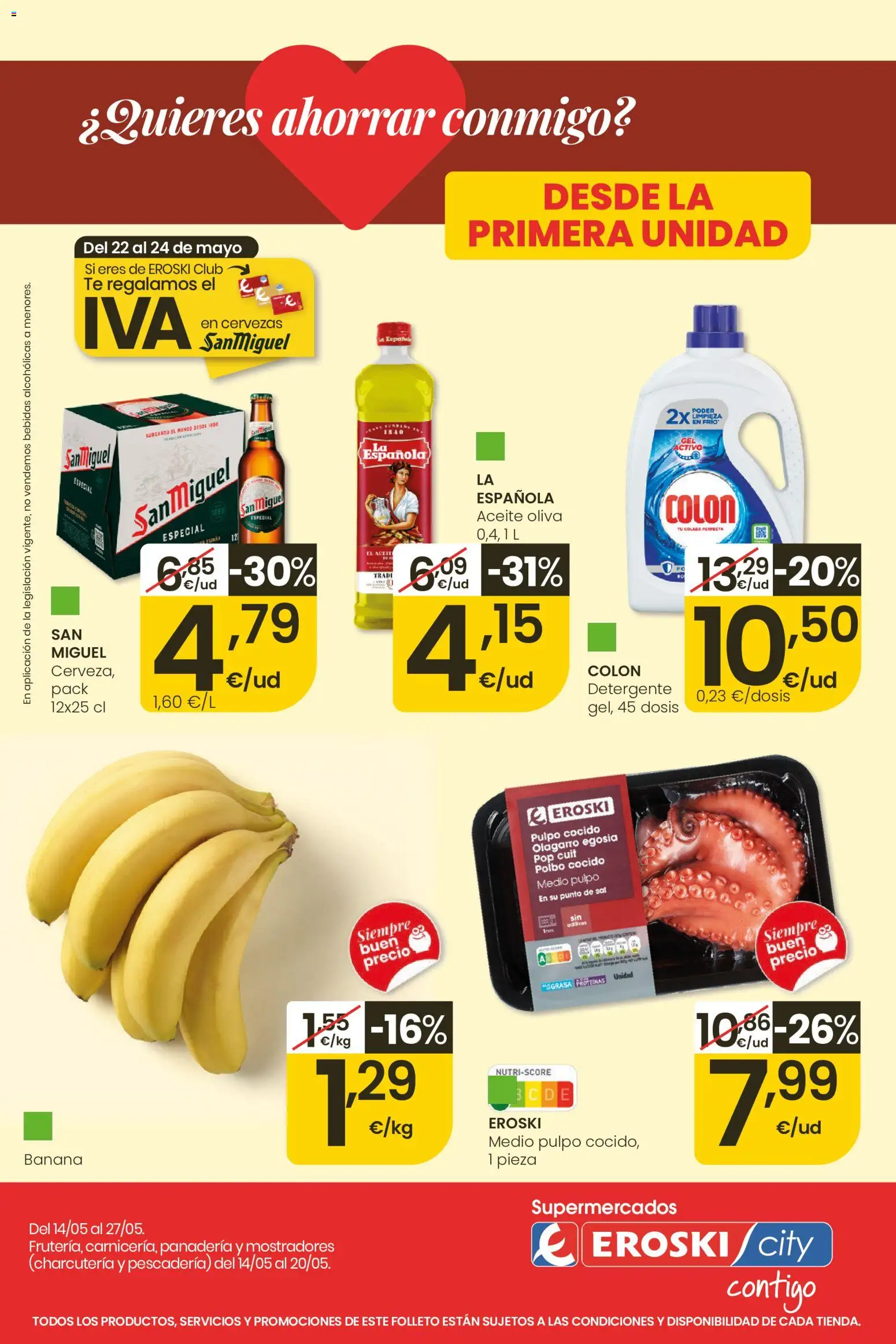 Vista previa del folleto de la tienda Eroski válido desde el 14/05/2026 