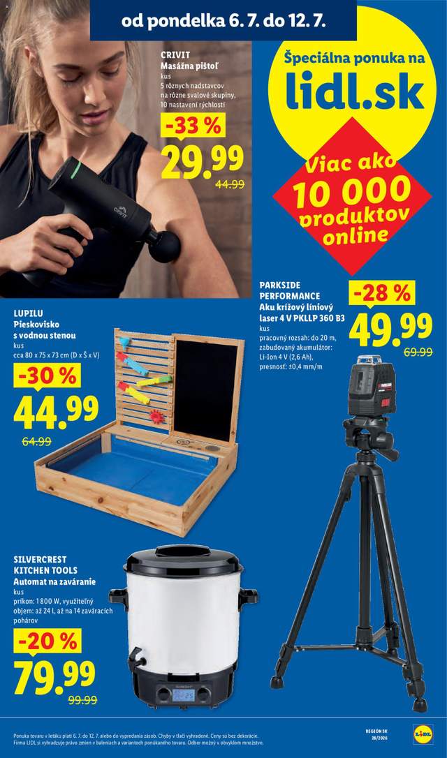 Nový Lidl leták od 06.07.