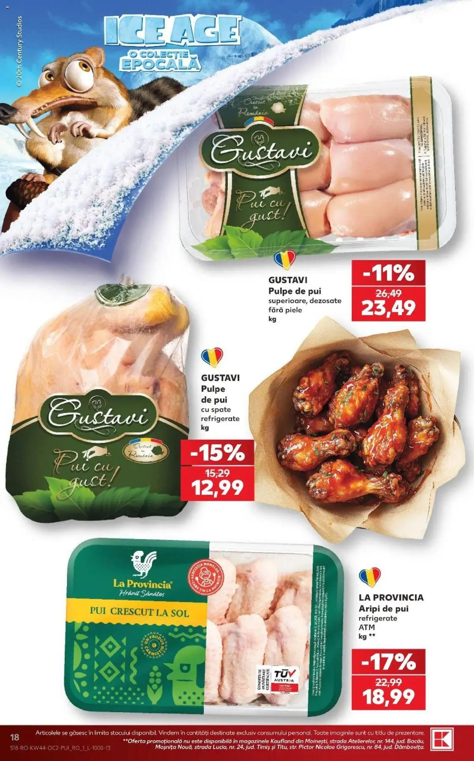 Previzualizarea de cataloage: Kaufland Kaufland Deva valabil de la 28.10.2026 - Pui, La provincia