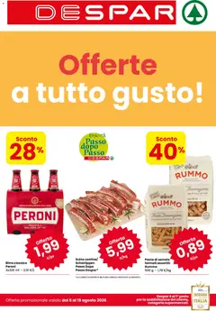 Anteprima dell'opuscolo Despar volantino dal negozio Despar valido da 06/08/2026