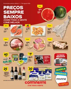 Pré-visualização do folheto da loja Continente válida a partir de 11/08/2026