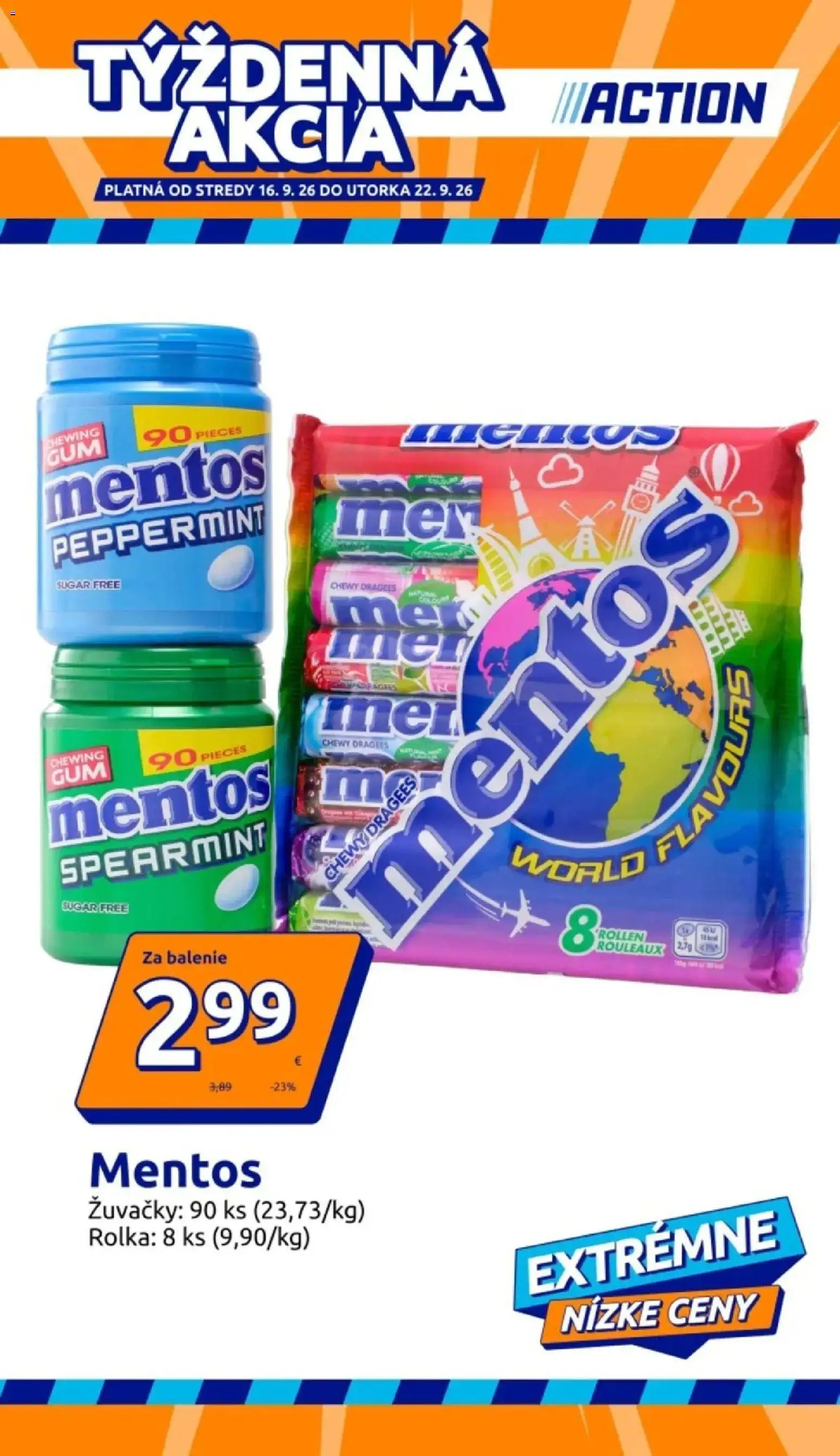 Náhľad Action letáku platného od 16.09.2026