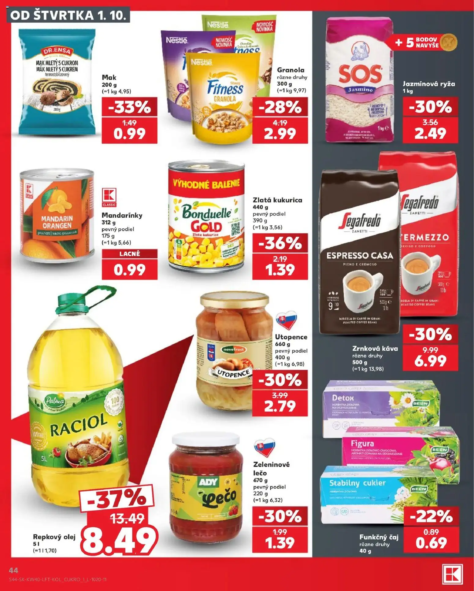 Náhľad Kaufland letáku platného od 01.10.2026